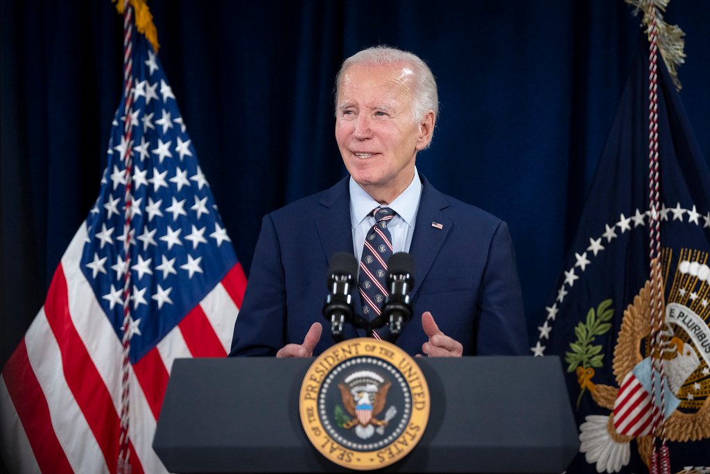 President Joe Biden delivers remarks on Sunday, Dec. 29, 2024, in Christiansted, St. Croix, U.S. Virgin Islands. (Official White House Photo by Erin Scott)