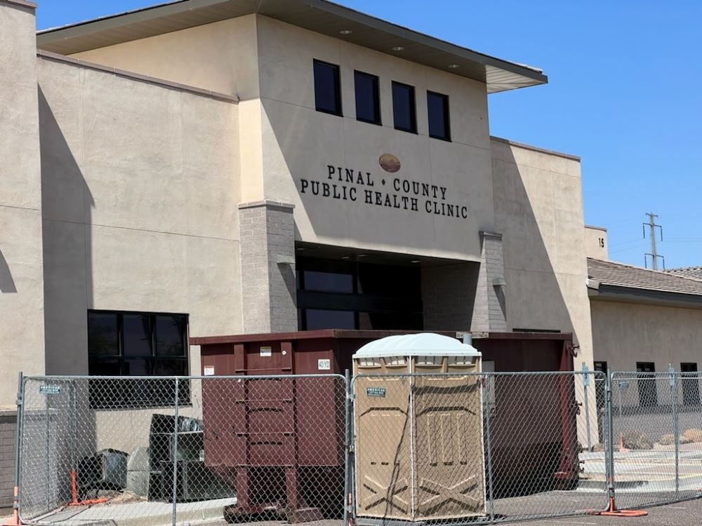 The Pinal County Public Health facility on Smith-Enke Road. [Brian Petersheim Jr.]