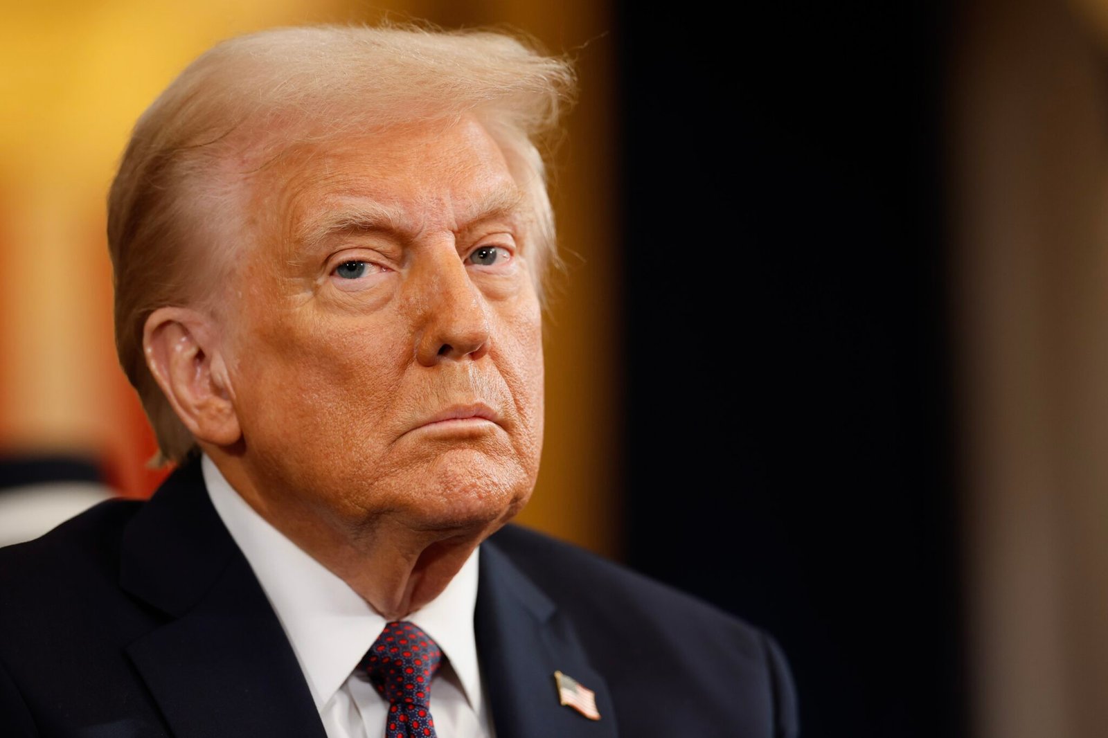 Donald Trump at his inauguration ceremony in the rotunda of the U.S. Capitol on Jan. 20, 2025 in Washington, D.C. Trump took office for his second term as the 47th president of the United States. (Photo by Chip Somodevilla/Getty Images)