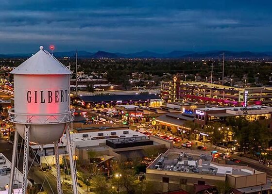 Gilbert water tower