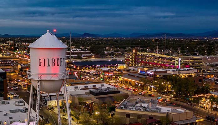 Gilbert water tower