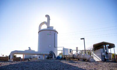 A view of Global Water Resource's upgraded lift station sitting on the utility's back property at 22590 Powers Parkway on Jan. 15, 2025. [Monica D. Spencer]