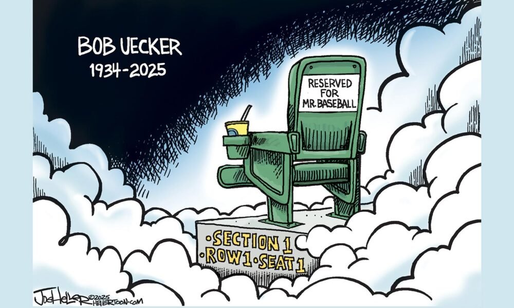 Hellertoon: Bob Uecker: 'I must be in the front row'