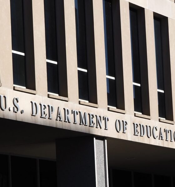 The Lyndon Baines Johnson Department of Education Building pictured on Nov. 25, 2024. (Photo by Shauneen Miranda/States Newsroom) 