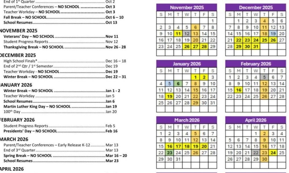 LHUSD school board OKs 2025-26 academic calendar, ponders future changes