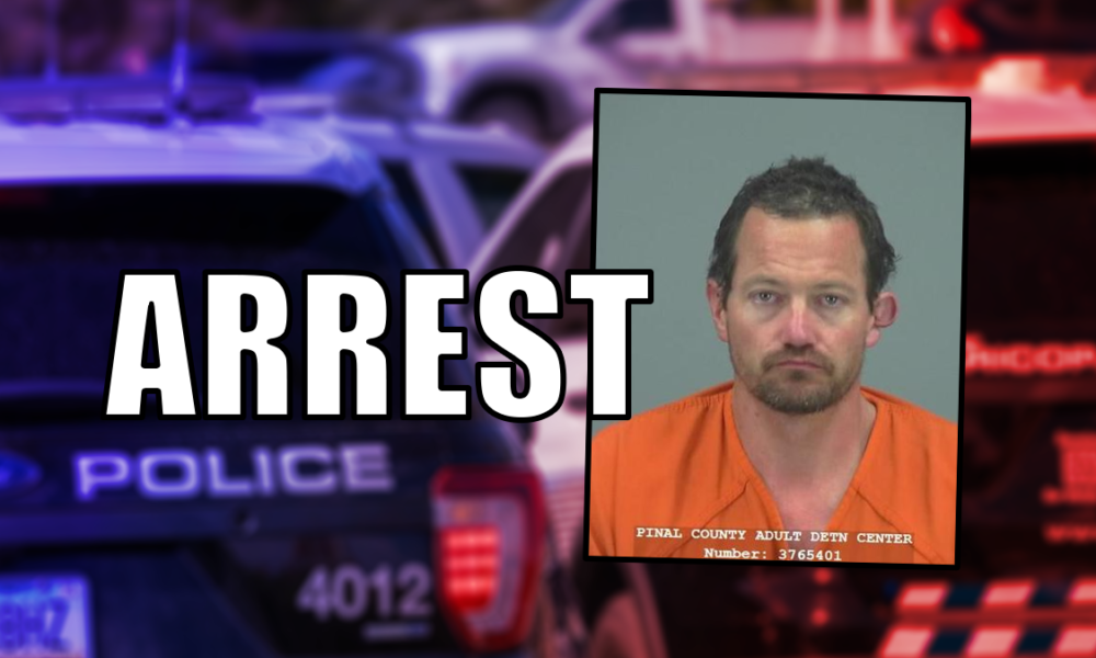 Maricopa man’s fake Cali plates prompt meth, fent bust near cop shop