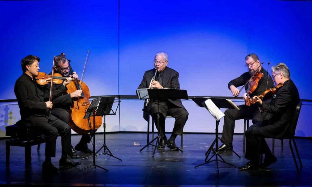 Mozart on the page, Miro Quartet on the stage