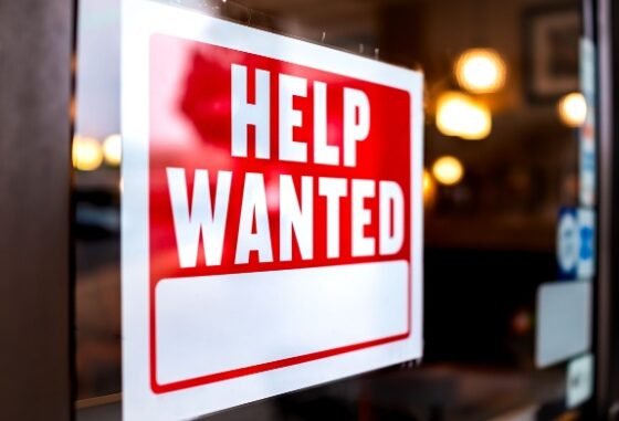 help wanted sign