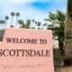 welcome to scottsdale sign