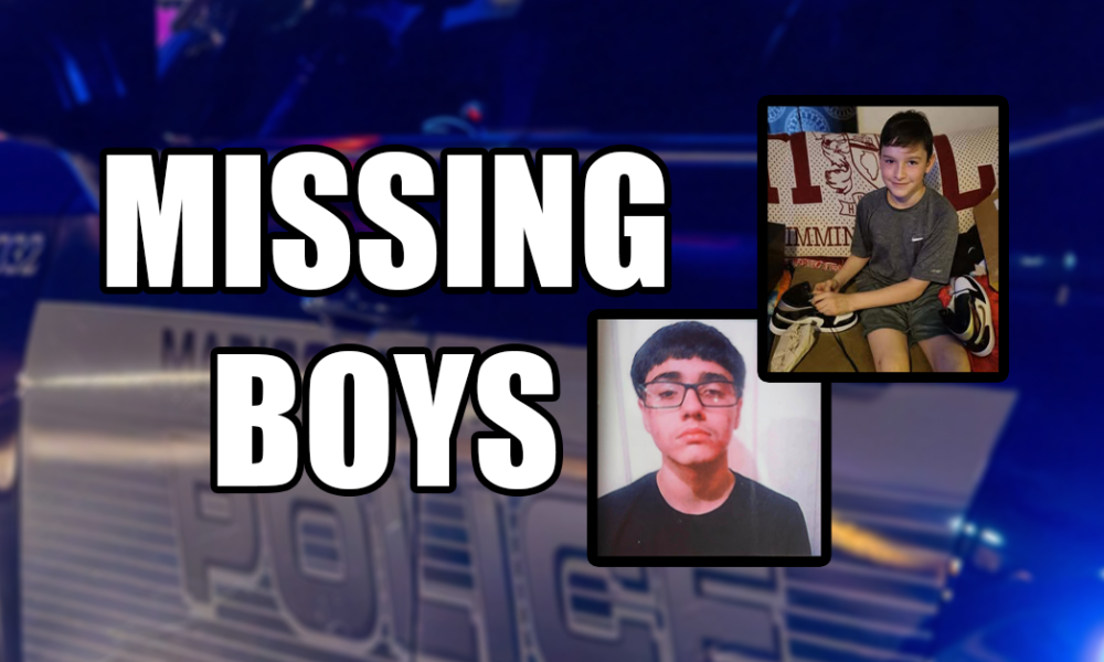 2 missing boys last seen yesterday in Maricopa