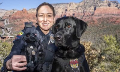 Sedona Police Department selling K-9 Sam plushies