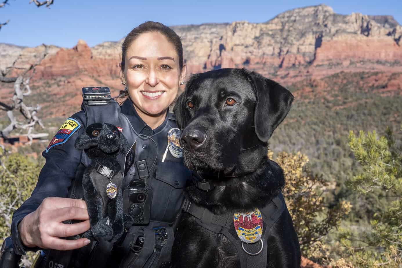 Sedona Police Department selling K-9 Sam plushies