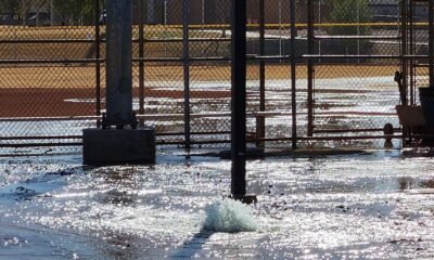 Pacana Park flooding closes fields, playground