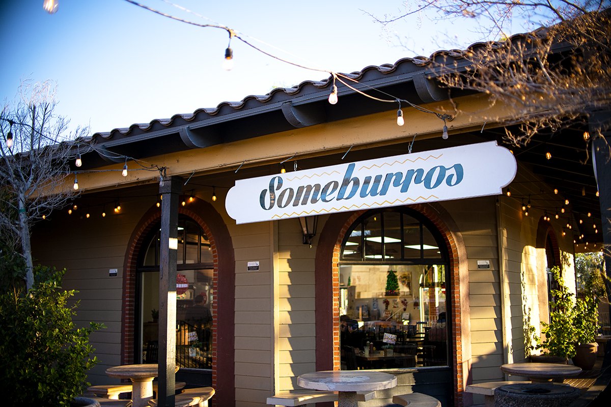 An exterior view of Someburros Mexican Food in Tempe on Jan. 6, 2025. [Monica D. Spencer]