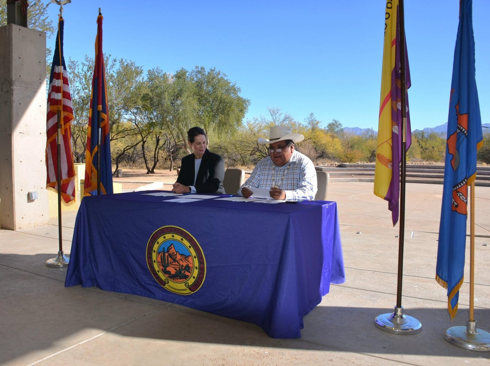 Tohono O’odham Nation signs co-stewardship with BLM over sacred lands