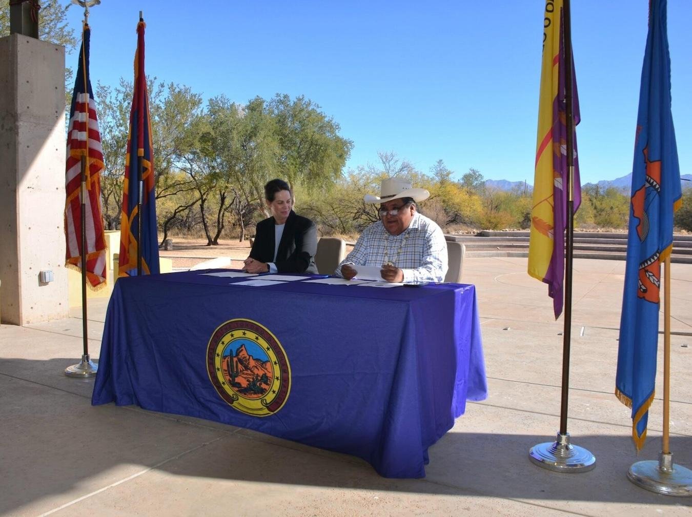 Tohono O’odham Nation signs co-stewardship with BLM over sacred lands