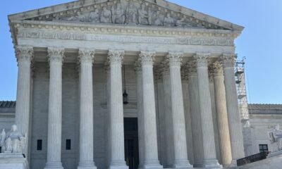 President-elect Donald Trump has asked the U.S. Supreme Court to pause his sentencing in a New York hush money case. Shown is the court on Oct. 9, 2024. (Photo by Jane Norman/States Newsroom)