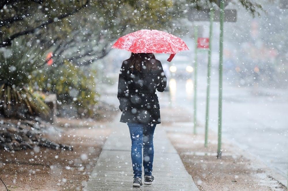 Freezing temps for Tucson on Weds & Thurs nights, with snow possible