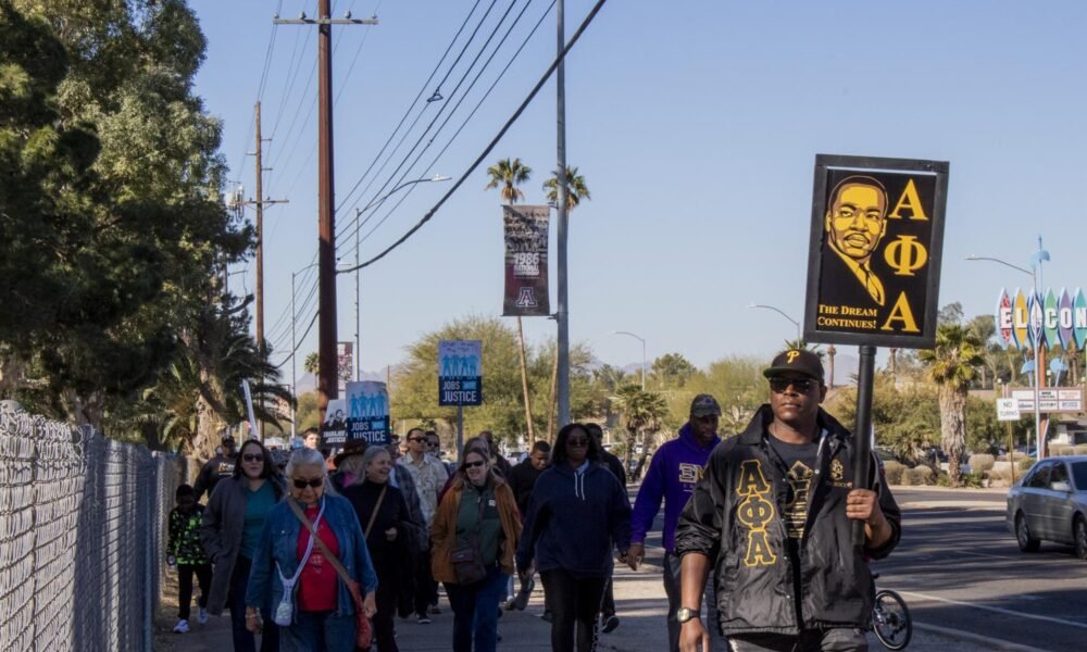 'Make no mistake, this is a tipping point': Tucson MLK parade falls on Trump's Inauguration Day