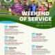 Weekend of Service kicks off