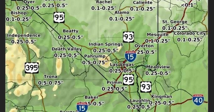 Snow expected as winter storm approaches Mohave County