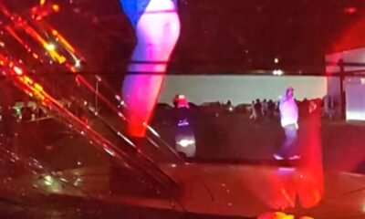 EXCLUSIVE VIDEO: Police dashcam shows suspect kick out windshield of patrol car at protest