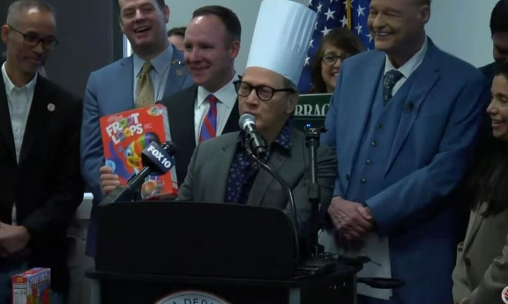 Actor Rob Schneider advocating for Arizona to remove ultraprocessed foods out of school cafeterias