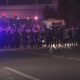 Protestors dispersed after gathering ruled unlawful in Glendale