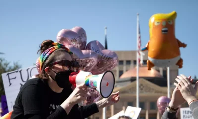 Capitol protest in Phoenix sees hundreds rally against Trump