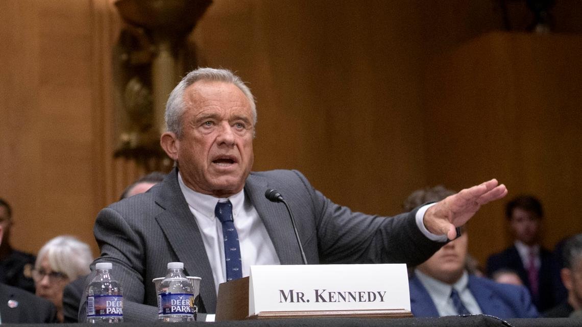 Robert F. Kennedy Jr. is confirmed as Trump's health secretary after a close Senate vote