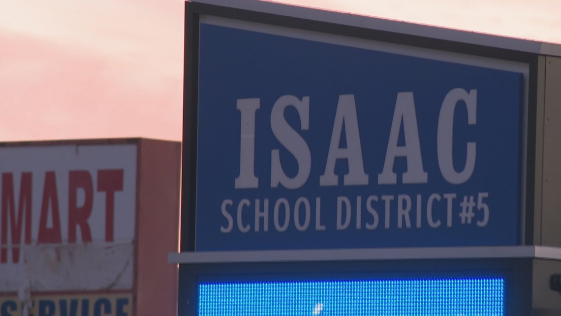 Parents protest after Isaac School Board votes to outsource cafeteria, custodial jobs