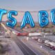 An image of State Route 347 and Riggs Road overlayed with an image of baby balloons. [Victor Moreno]