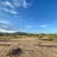 A desert area near Sage Street in Hidden Valley where stolen landscaping equipment was recovered and two were arrested Jan. 29, 2025.