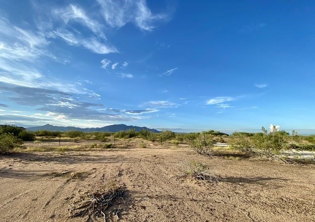 A desert area near Sage Street in Hidden Valley where stolen landscaping equipment was recovered and two were arrested Jan. 29, 2025.