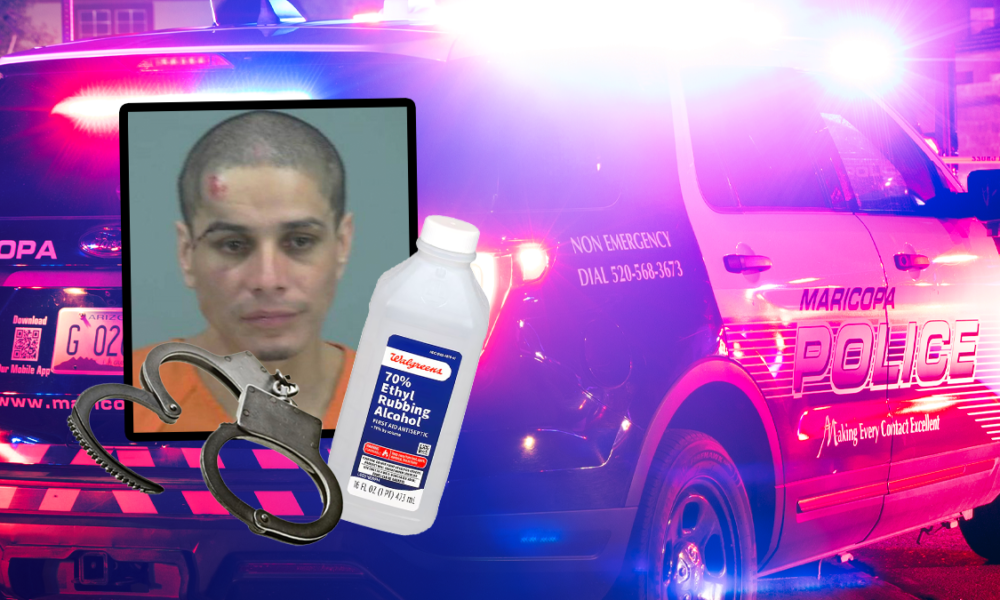 Getting drunk on rubbing alcohol goes poorly for frequent convict