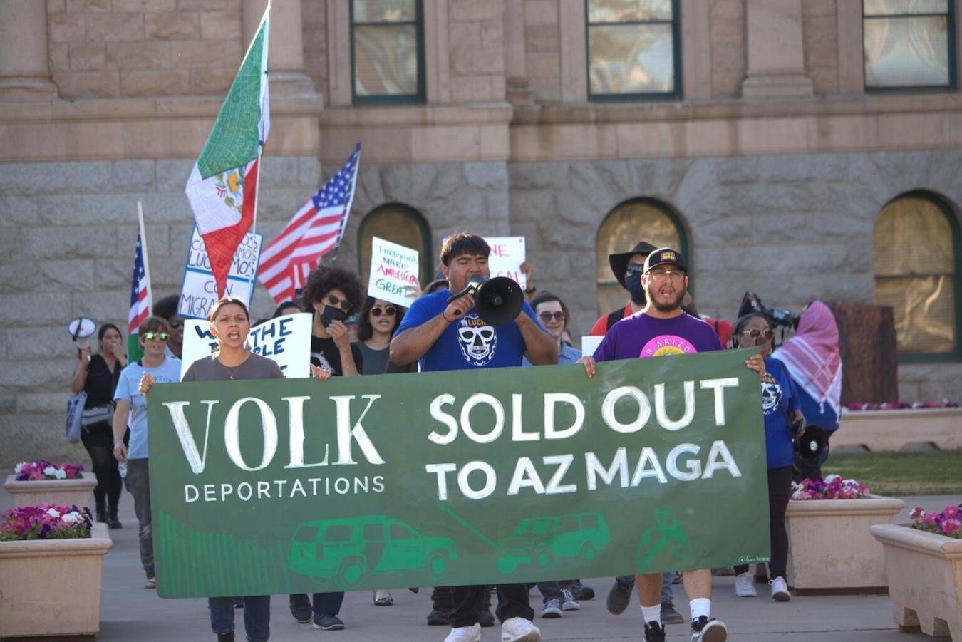 Immigrant rights groups threaten to oust Az Dem for voting to increase border funding