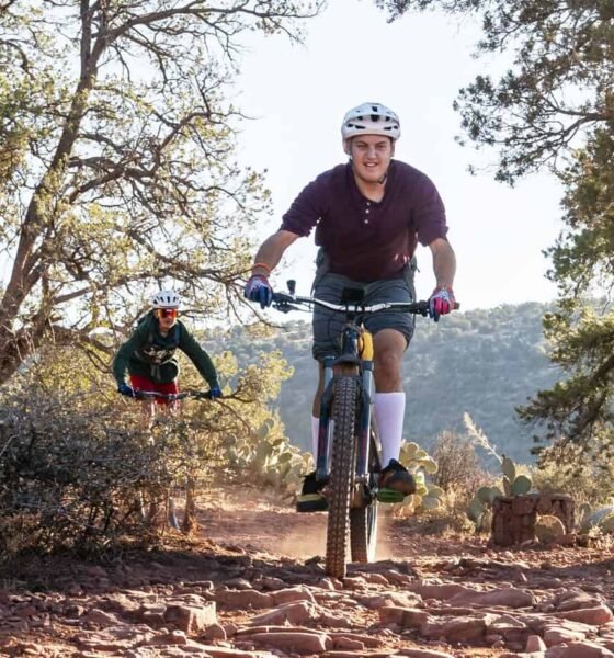 Mountain biker T.J. Mandeville goes day after day