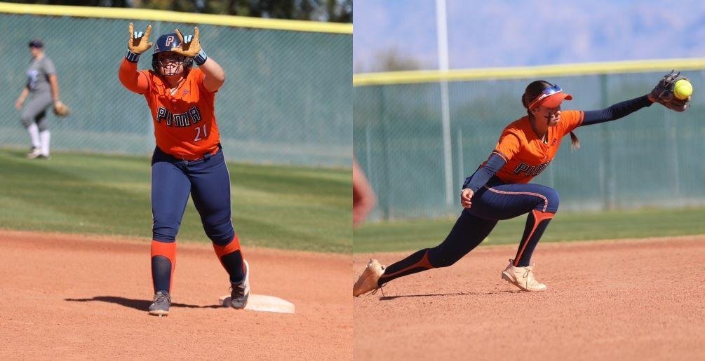 Nunez & Rivera homer as Aztec softball scores 36 to sweep Paradise Valley