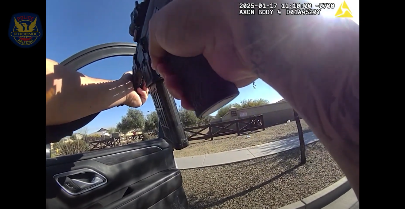 Phoenix cop shot, killed man who appeared to be running away