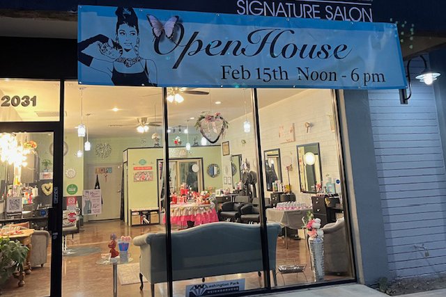 Salon reopens after fire