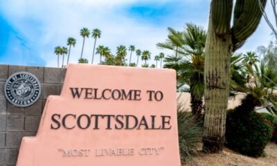 welcome to scottsdale sign