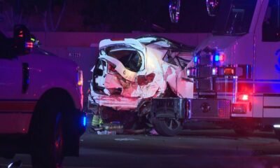 2 children hospitalized in East Valley crash, intersection closed