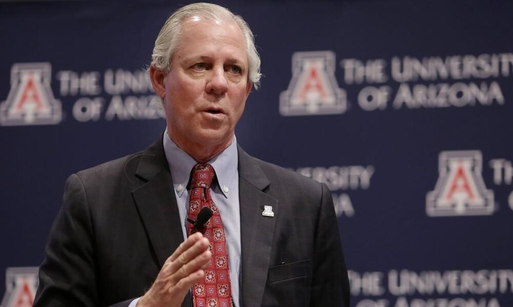 New University of Arizona president to get $988K pay package