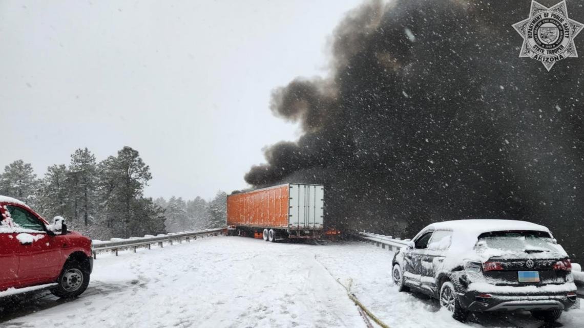 Fire in deadly I-40 crash burned for 12 hours, officials say