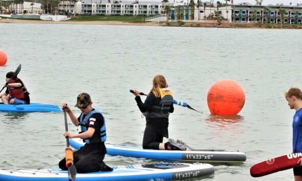 Teen Break event closes section of Rotary Park