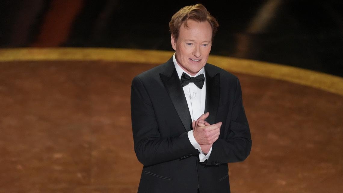 Conan O’Brien will return as Oscars host in 2026