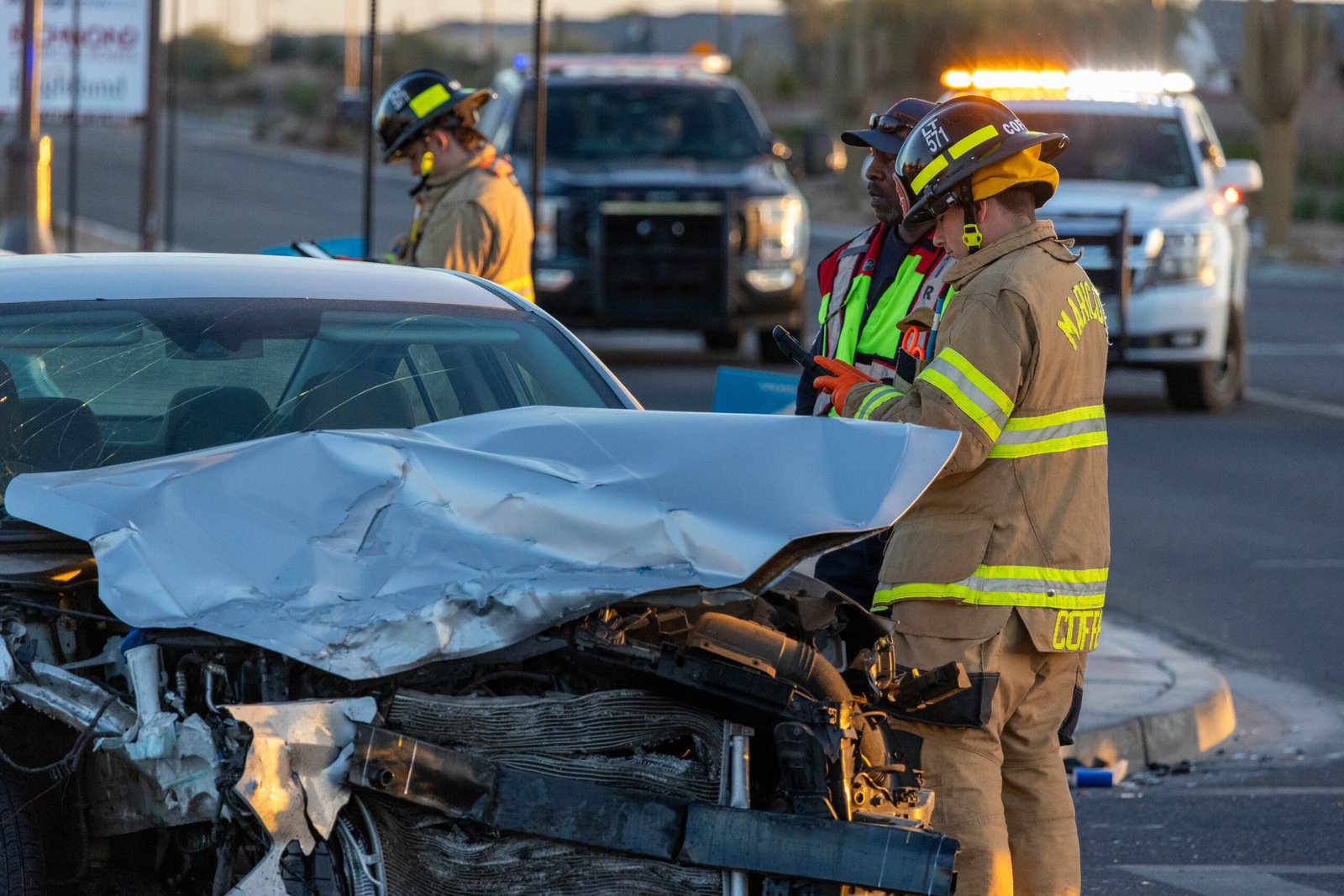 2 drivers hospitalized in gnarly Porter Road crash