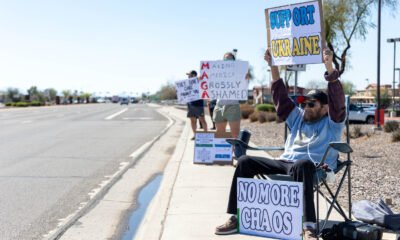 Anti-Trump protesters send ‘a message to Congress’ from Maricopa