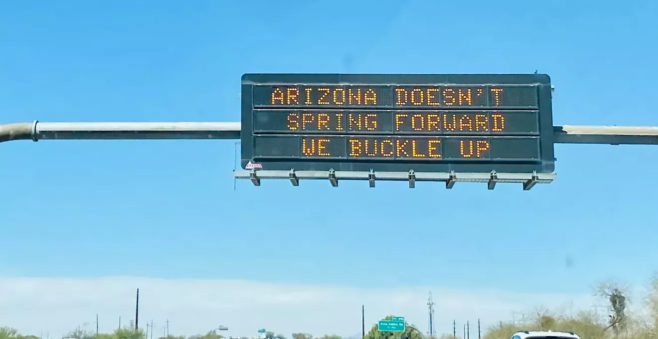 Arizona's anti-daylight savings time playlist