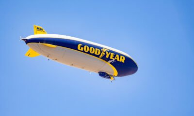 Blimp my ride: Goodyear zeppelin floats over Maricopa on 100th birthday tour